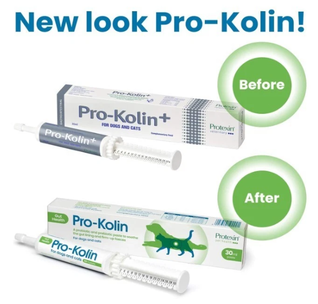 Protexin Pro-Kolin for Dogs and Cats Probiotic Paste and Syringe,60ml