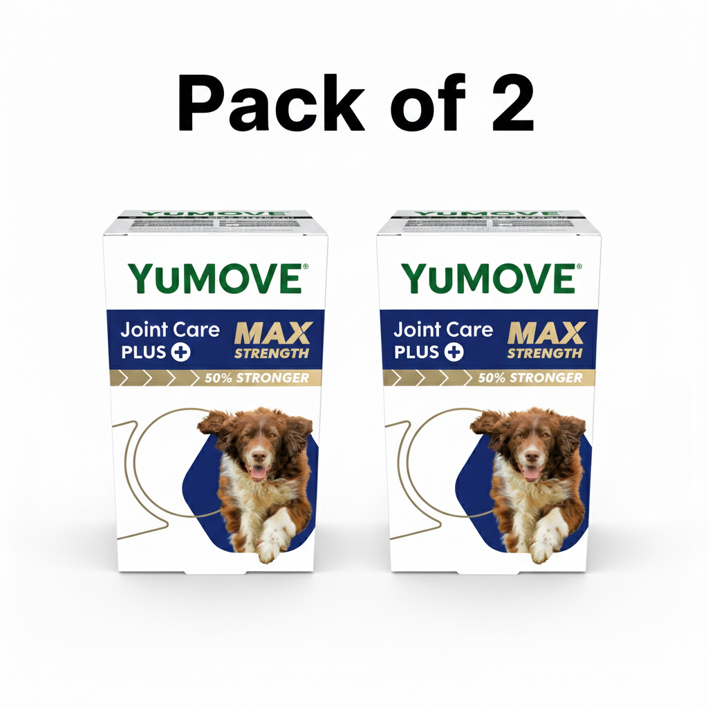 2-Pack of YuMOVE Senior Dog MAX Strength Joint Supplement -Total 240 Tablets