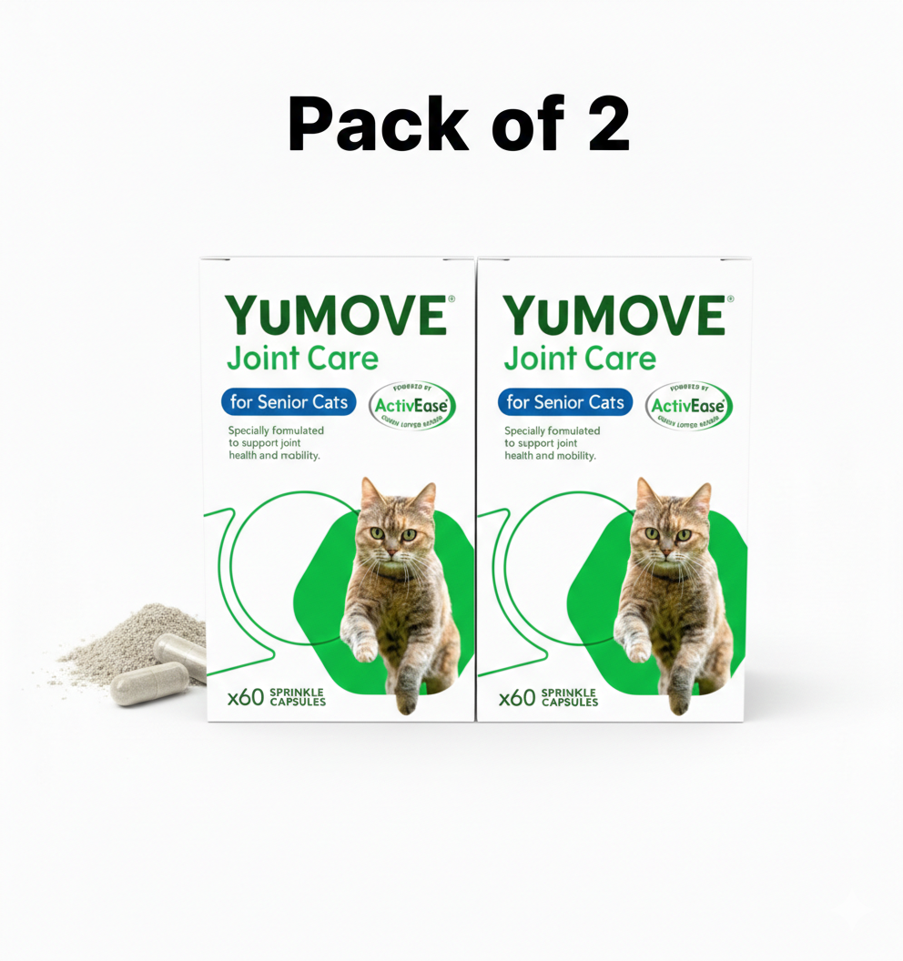 2x60capsules YuMOVE Senior Cat Joint Care Supplement for Older Cats