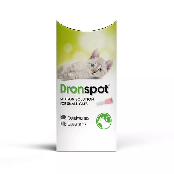 Dronspot Spot-On Wormer for Small Cats (0.5–2.5kg)