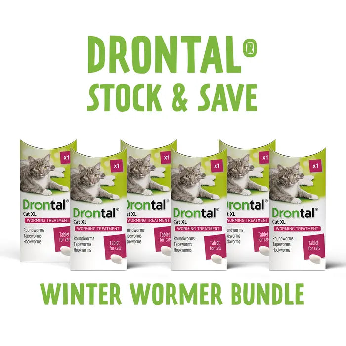 Drontal Wormer Tablets for Large Cats (Over 4kg)