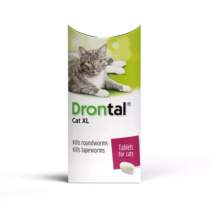 Drontal Wormer Tablets for Large Cats (Over 4kg)